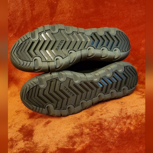 NEW SOREL BLACK SUEDE LEATHER WATERPROOF BOOTIES - Picture 6 of 6